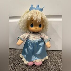 Precious Moments plush princess doll NWT